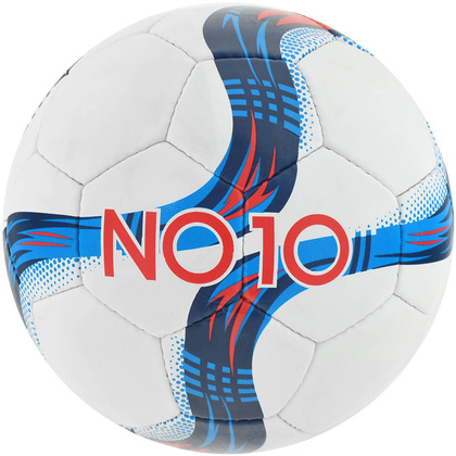 Biało-niebieska piłka nożna NO10 Magnum