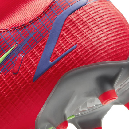 Czerwone buty piłkarskie Nike Mercurial Superfly 8 Academy MG CV0843-600