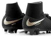Czarne buty piłkarskie Nike Hypervenom Phantom Academy DF FG AH7268-090