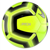 Żółto-czarna piłka nożna Nike Pitch Team SC3893-703 r4