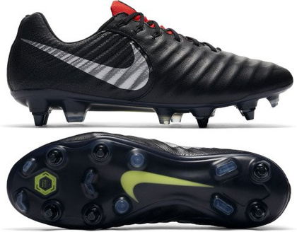 Czarne buty piłkarskie korki Nike Tiempo Legend 7 Elite SG-PRO AR4387-006