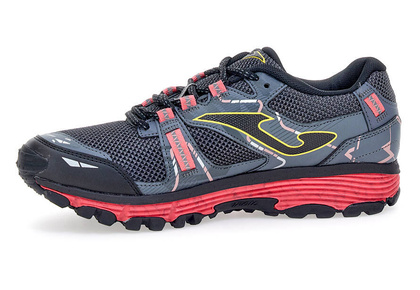 Czarno-fuksjowe buty trekkingowe Joma Shock Lady 2322 TKSHLW2322
