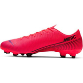 Czerwone buty piłkarskie korki Nike Mercurial Vapor 13 Academy FG/MG AT5269-606