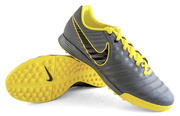 Szaro-żółte buty piłkarskie na orlik Nike TiempoX Legend Academy TF AH7243-070