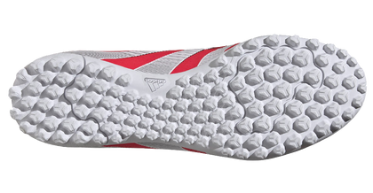 Czerwono-białe buty piłkarskie Adidas Predator League TF ID3784