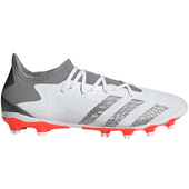 Biało-czerwone buty piłkarskie korki adidas Predator Freak.3 L GZ2826
