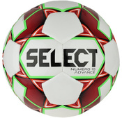 Biało-czerwona piłka nożna Select Numero 10 Advance rozmiar 5