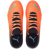 Pomarańczowo-czarne buty halówki Puma Future Z 4.3 106771 01