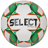 Biało-zielona piłka nożna Select Optima TB + karton - rozmiar 4