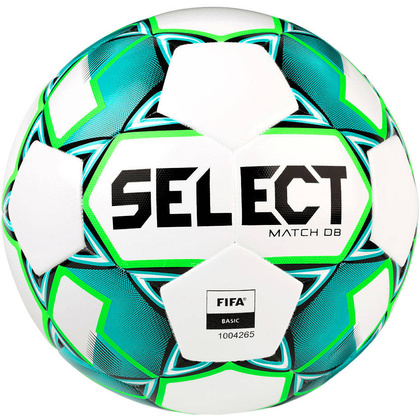 Biało-zielona piłka nożna Select Match DB