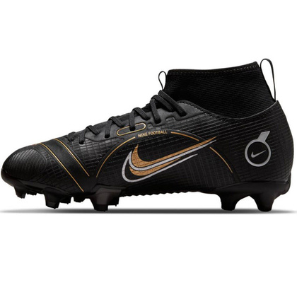 Czarne buty piłkarskie Nike Mercurial Superfly 8 Academy FG/MG DJ2854 007 - Junior