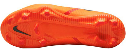 Pomarańczowe buty piłkarskie korki Nike Phantom GT2 Academy FG/MG DC0812 808 - Junior