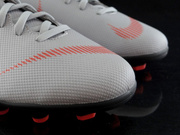 Szare buty piłkarskie Nike Mercurial Vapor Club GS FG/MG AH7378-060