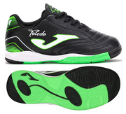 Czarno-zielone buty piłkarskie Joma Toledo 2501 TOJW2501IN