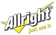 Czarny gwizdek plastikowy ALLRIGHT Black AS07002