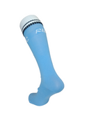 Niebiesko-białe getry sportowe Reebok Manchester City ACCF6213 Z02