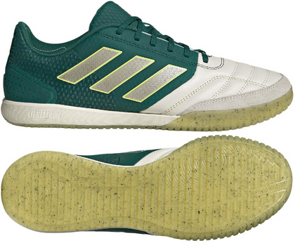 Biało-zielone buty halowe Adidas Top Sala Competition IE1555
