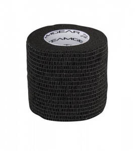 Czarna taśma szeroka do podtrzymywania getr i ochraniaczy Select Sock Wrap
