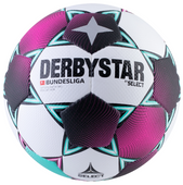 Biało-turkusowa piłka nożna meczowa Select Derbystar Bundesliga Brillant APS rozmiar 5