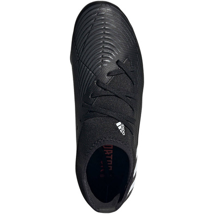 Czarne buty piłkarskie korki Adidas Predator Edge.3 FG GW2360 - Junior
