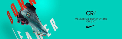 Zielono-czarne buty piłkarskie na orlik Nike Mercurial Superfly Club CR7 TF AJ3570-390