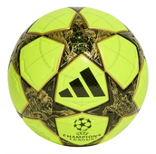 Seledynowo-czarna piłka nożna meczowa Liga Mistrzów Adidas UCL Pro JP1545