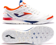 Biało-czerwone buty halowe Joma Regate Rebound 2202 RREW2202IN