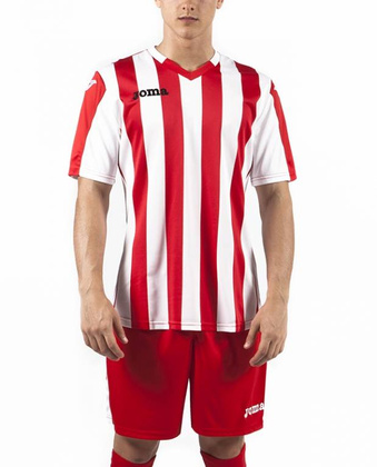 Czerwono-biała koszulka piłkarska treningowa Joma Copa 100001.600