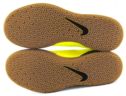 Żółte buty piłkarskie na halę Nike Hypervenom Phade IC 749911-703 JR