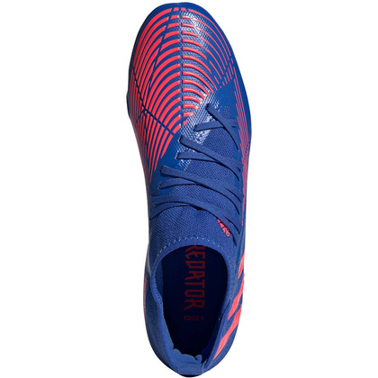 Niebiesko-pomarańczowe buty piłkarskie korki Adidas Predator Edge.3 GW2276