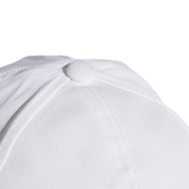 Biała czapka z daszkiem Adidas Aeroready Baseball Cap 3 Stripes GM4511 - męska