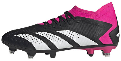 Czarno-różowe buty korkI wkręty Adidas Predator Accuracy.3 GW4620