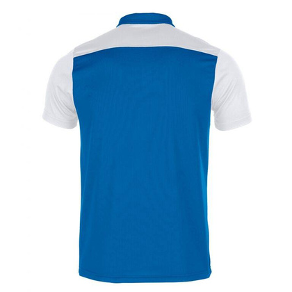 Niebiesko-biała koszulka polo Joma Hobby II 101371.702