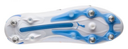 Biało-niebieskie buty sportowe wkręty Puma King Ultimate MxSG 107098 01