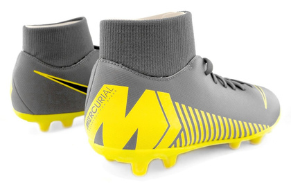 Szaro-żółte buty płlkarskie Nike Mercurial Superfly Club FG/MG AH7363-070