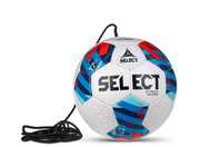 Biało-niebieska piłka nożna treningowa na sznurku Select Street Kicker r4