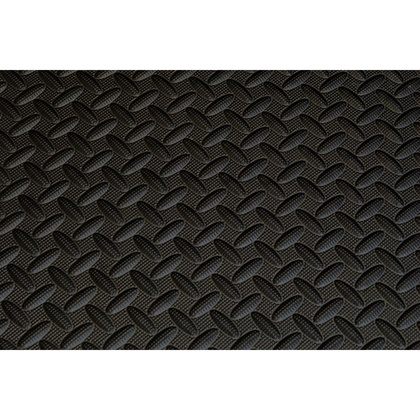 Czarna mata puzzle do ćwiczeń fitness , pod sprzęt EB FIT 60x60 cm