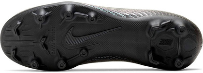 Czarne buty piłkarskie korki Nike Mercurial Vapor 13 Club FG/MG AT8161-010 - Junior