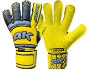 Żółto-szare rękawice bramkarskie 4Keepers Champ Astro VI HB - Junior