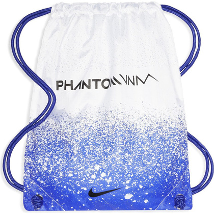 Biało-niebieskie buty piłkarskie korki Nike Phantom Venom Elite FG AO7540-104