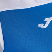 Niebiesko-biała koszulka polo Joma Hobby II 101371.702