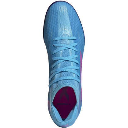 Niebiesko-granatowe buty turfy Adidas X Speedflow.3 GW7508