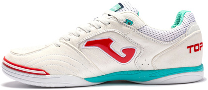 Biało-turkusowe buty halówki Joma Top Flex 2242 TOPW2242IN