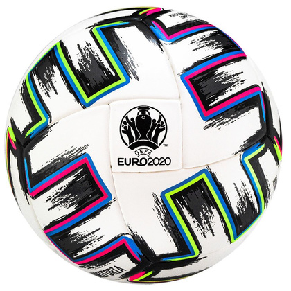 Biała piłka nożna Adidas Uniforia Competition Euro 2020 FJ6733 rozmiar 5