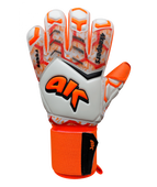 Biało-pomarańczowe rękawice bramkarskie 4Keepers Force V2.20