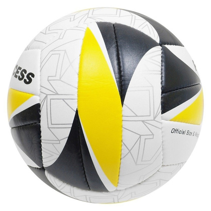 Piłka siatkowa SMJ Sport Princess Star Cup Jr. white/black/yellow