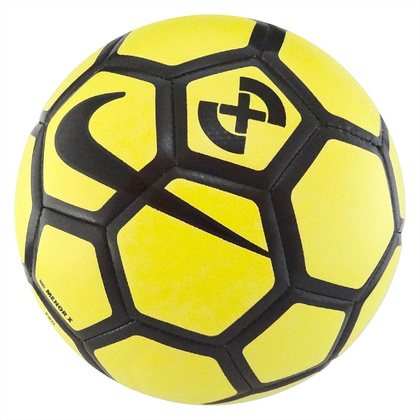 Żółto-czarna piłka nożna halowa Nike Futsal Menor X SC3039-731 r4 