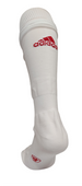 Biało-czerwone getry piłkarskie Adidas Liverpool F.C. 686210