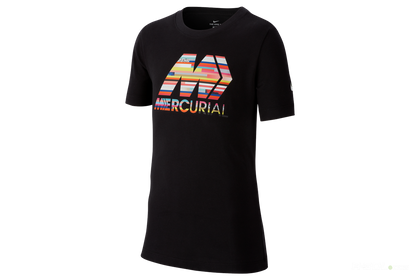 Czarna koszulka Nike Mercurial Dry CD5262-010 JR