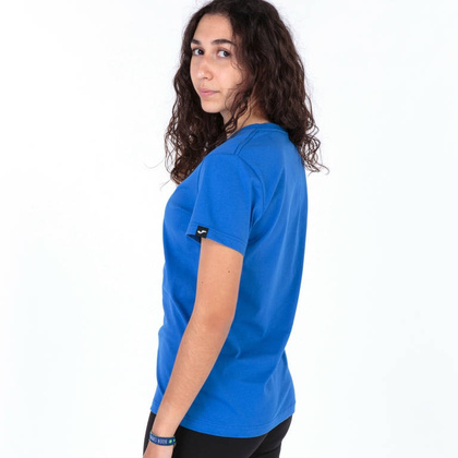 Niebieska koszulka damska Joma Verona II 901326.700